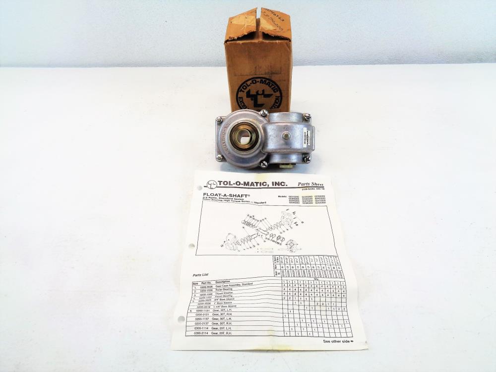 Tol-O-Matic Float-A-Shaft Gearbox 02370200